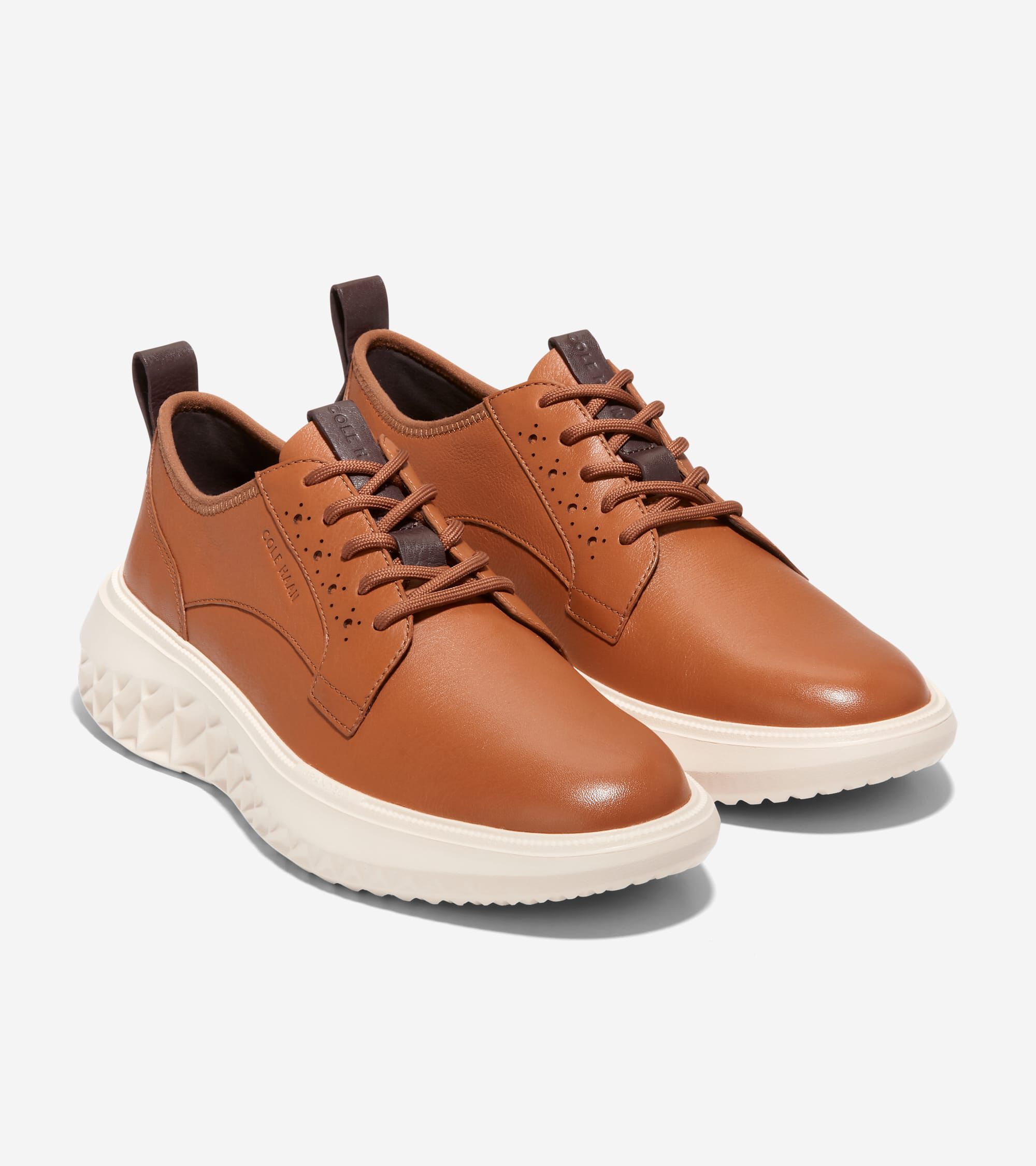 Men s ZEROGRAND WFA Plain Toe Oxfords in Brown Cole Haan